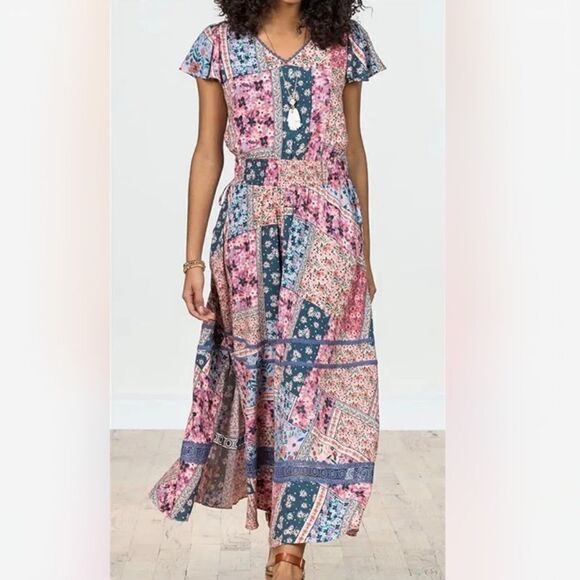 NWOT Matilda Jane The Wildlife Floral Maxi Dress - Picture 1 of 9
